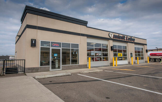 Outside photo of Minit Lube Taylor Drive in Red Deer.