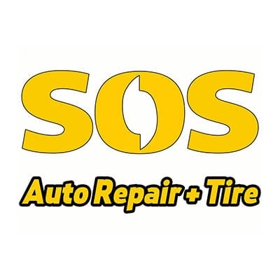 SOS Auto Repair & Tire Logo