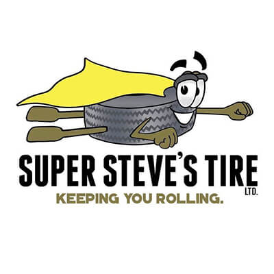 Super Steve's Tire Logo