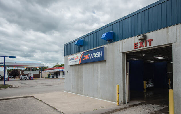 Frontside photo of Prairie Rock Car & Truck Wash shop