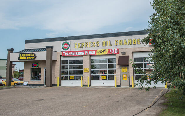 Entrance photo of Lube City Sherwood Park shop