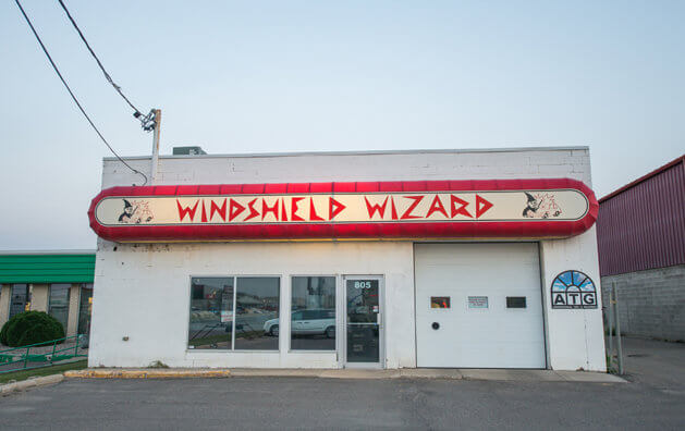 Windshield Wizard outside view