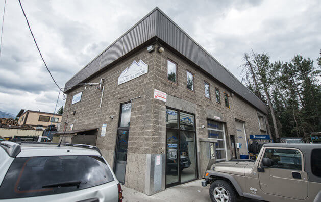 Banff Service outside view in Banff, AB