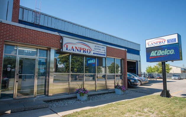 Company facade in Winnipeg.
