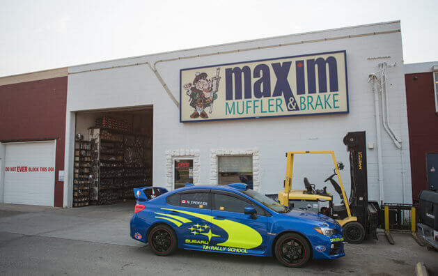 Outside photo of Maxim Muffler in Lethbridge