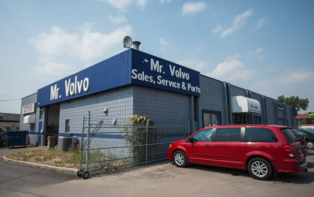 Outside photo of Mr. Volvo Plus in Calgary, AB