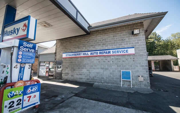 Outside view of Strawberry Hill Auto in Surrey, BC