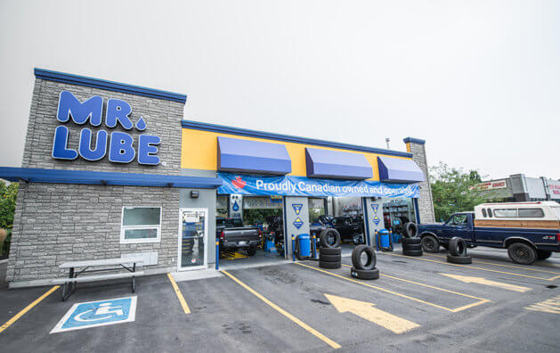Outside photo of Mr Lube Kelowna shop