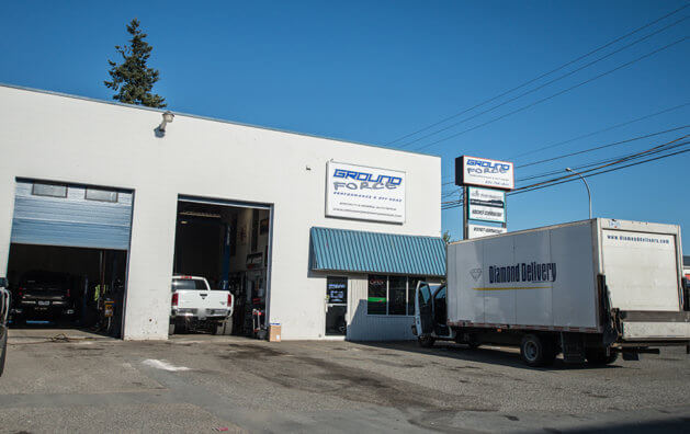 Outside view of Ground Force Performance shop