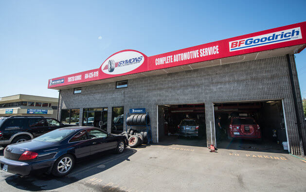 Outside photo of Symons Tire & Automotive Centre