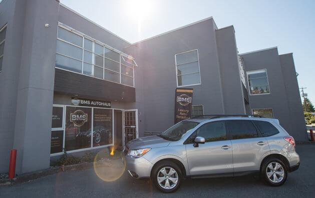 BMS Auto Haus entrance view
