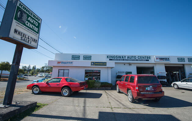 Outside photo of Kingsway Tire & Auto Centre shop
