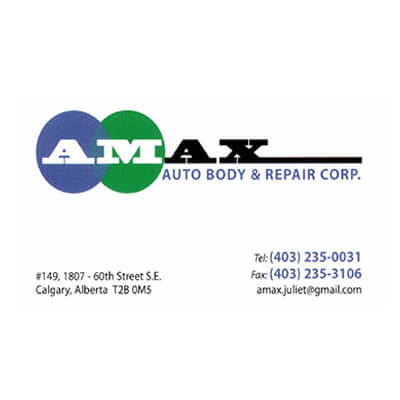 Amax AutobodyAmax Autobody Logo