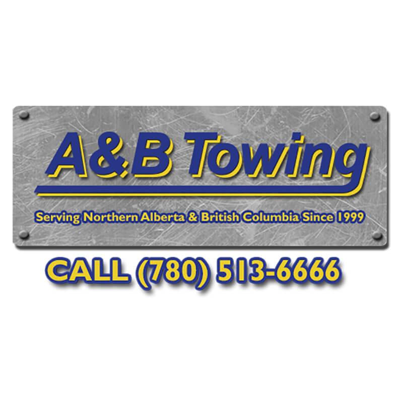 A&B Towing Logo