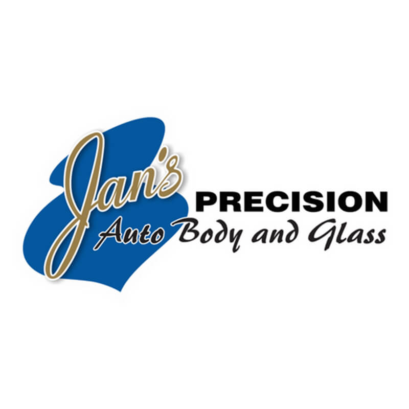 Jan’s Precision Autobody and Glass Logo