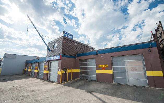 Associated Car Wash outside view