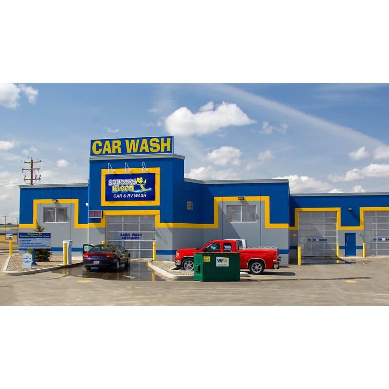 Squeeky Kleen Car Wash Logo