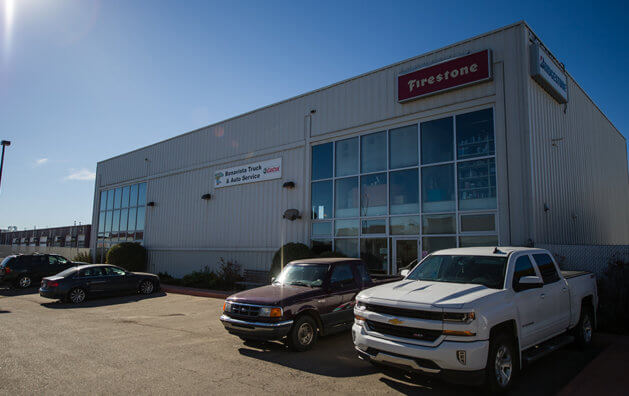 Outside view of Bonavista Truck & Auto Repair shop in Calgary, AB