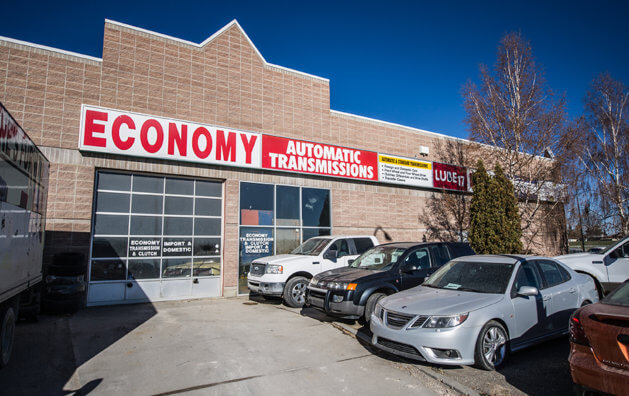 Economy Automotive & Transmission front view in Calgary, AB