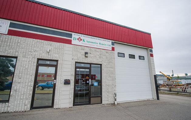 Frontis view of D&K Automotive Repairs