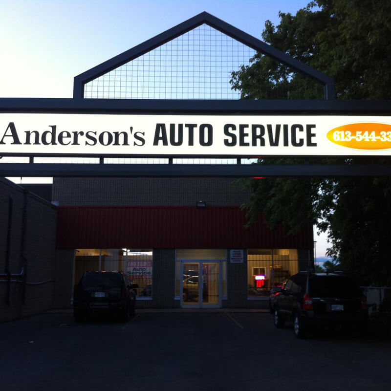 Anderson's Auto Service Logo