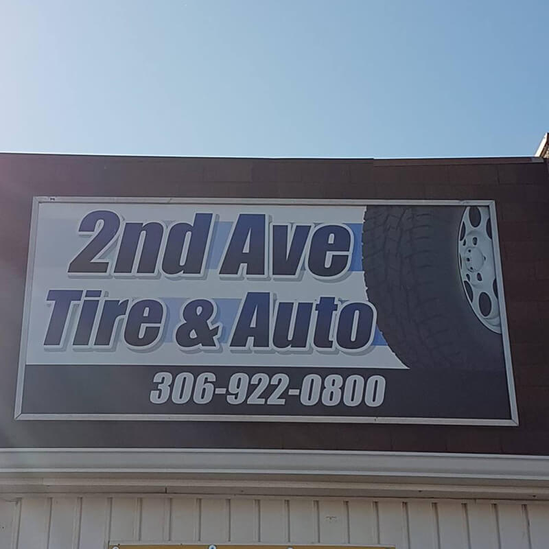 2nd Ave Tire & Car Wash Logo