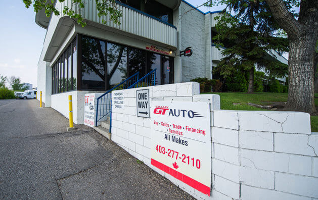 GT Auto outside view in Calgary, AB.