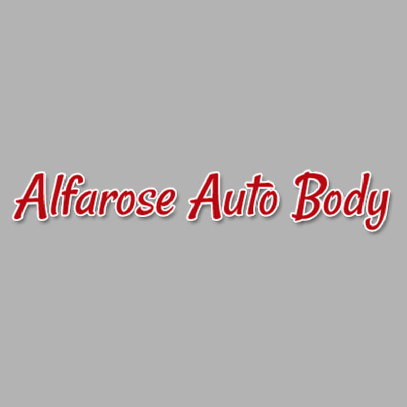 Alfarose Auto Body Logo