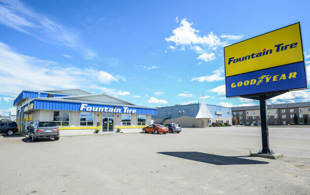 Outside photo of Fountain Tire in Sylvan Lake