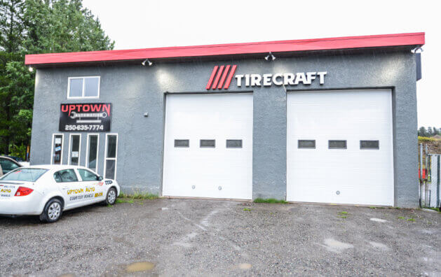 Outside photo of Uptown Automotive in Burns Lake