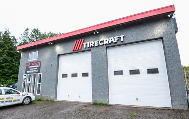 Outside photo of Uptown Automotive in Burns Lake