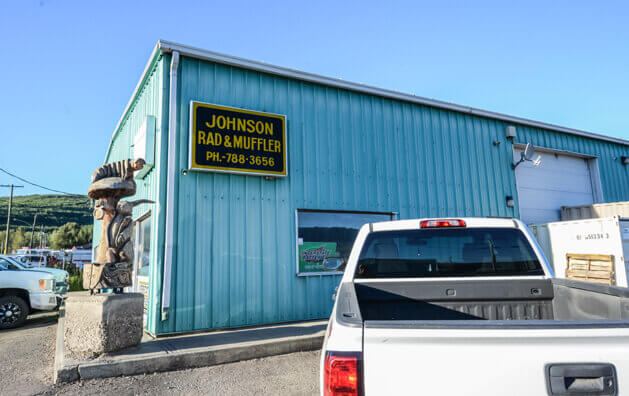 Outside photo of Johnson Rad & Muffler in Chetwynd