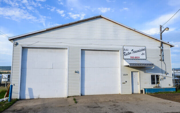 Outside photo of Kube's Kustom Transmissions in Dawson Creek