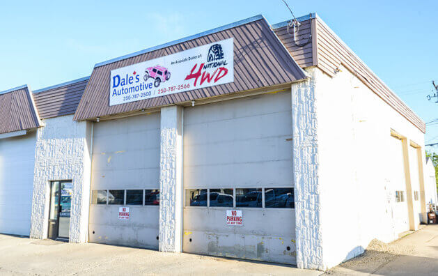 Outside photo of Dale's Automotive in Fort St John