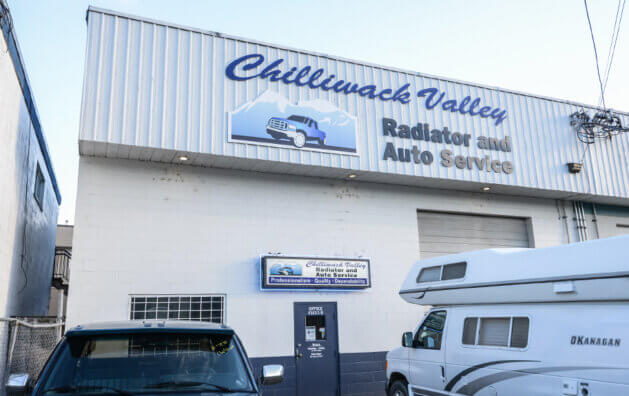 Outside photo of Valley Radiator in Chilliwack