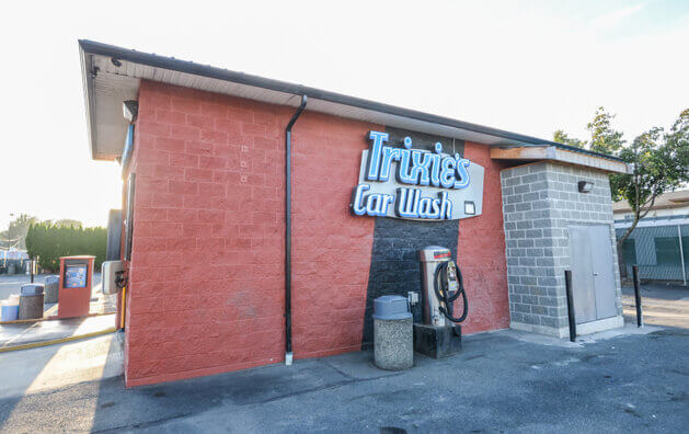 Outside photo of Trixie's Car Wash in Chilliwack