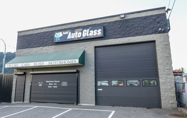 Outside photo of Tom's Auto Glass in Chilliwack